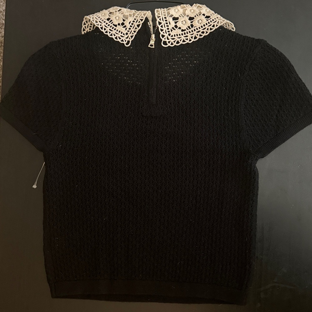 Alice & Olivia short sleeve sweater - Picture 6 of 6